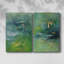 Toile tendue Peaceful Diptych I-Premium Gallery - prête à être accrochée-1439922233