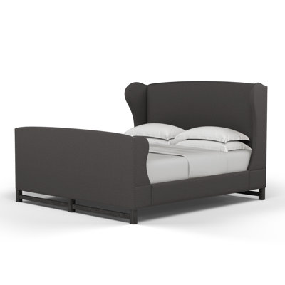 Herbert Upholstered Wingback Bed