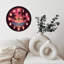 Horloge effet néon Tropical Sunset Beach