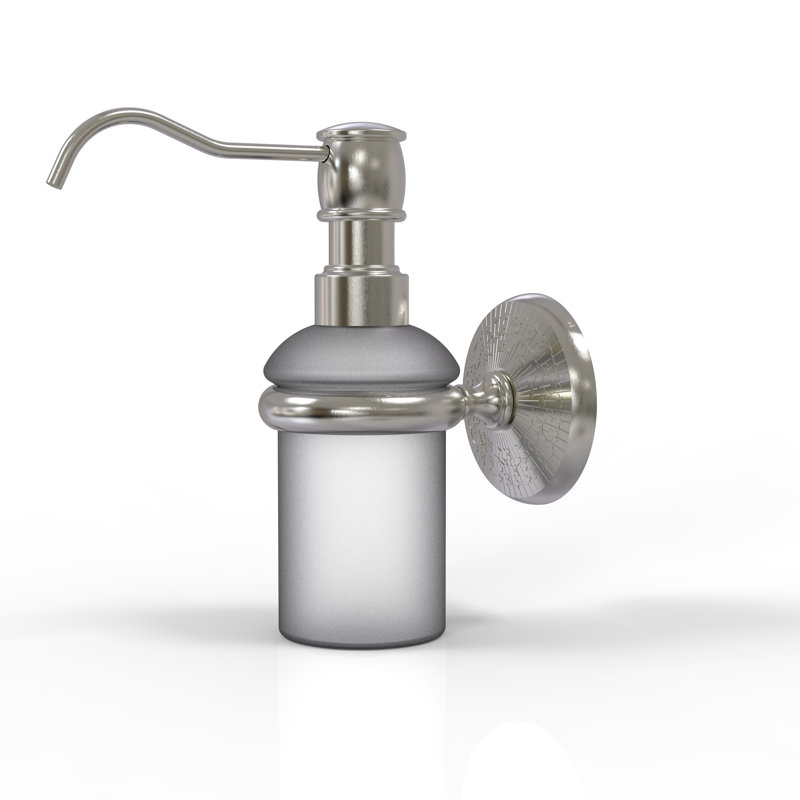 Distributeur de savon mural Tilney, Nickel satiné