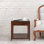 Table de chevet 1 tiroir Hemby