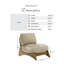 Pottsville Indoor/Outdoor Garden Lounge Set x2 Chairs & Side Table - Modern for Stylish Garden Patio