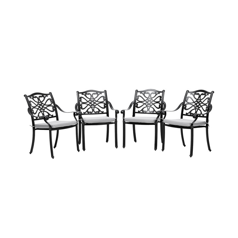 Kerber Patio Dining Armchair with Cushion