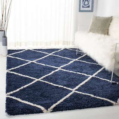 Rizco Shag Performance Geometric Rug