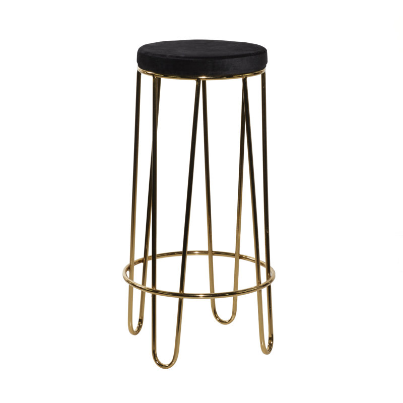 Tabouret de bar en bois massif de 31 po Everman