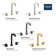 Essence New Widespread Bathroom Faucet with Drain Assembly
