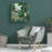 " Wrapped Canvas Wall Art - Pictufy 'The Equatorial Jungle' Wall Art For Living Room, Bedroom, Or Office Décor - 14x14 "