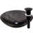Novatto 17'' Black Marble Circular Bathroom Sink-95973788