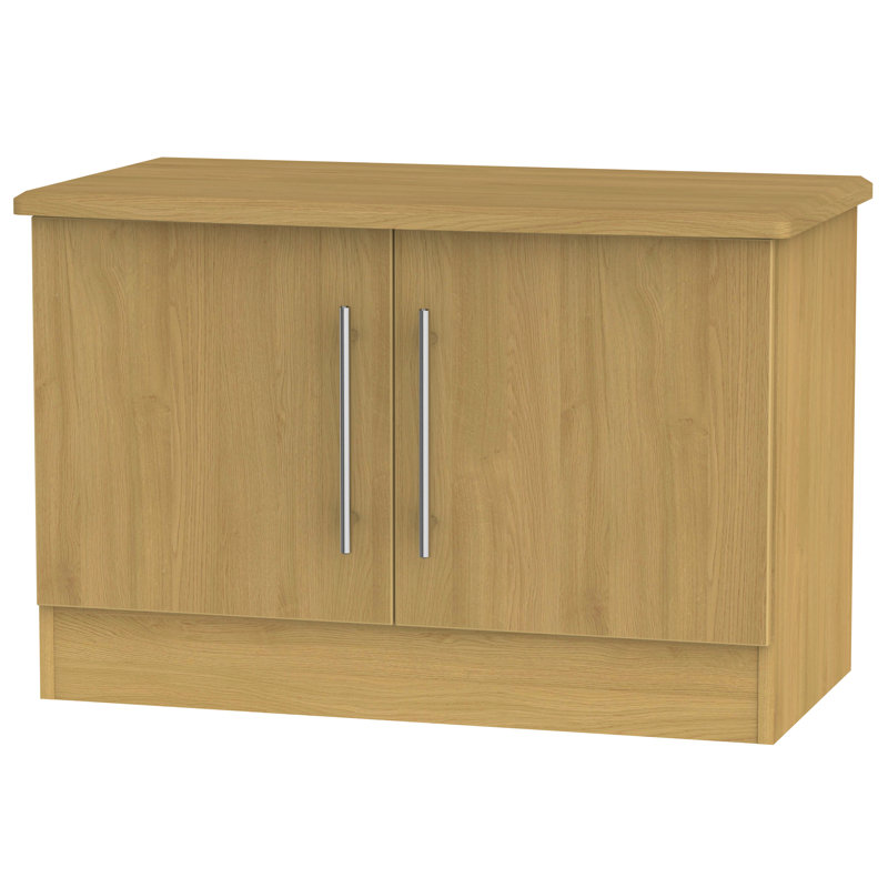 Fully Assembled Daryl Combi Chest, Modern Oak