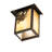 6.5" Wide Seneca Winter Pine Wall Sconce
