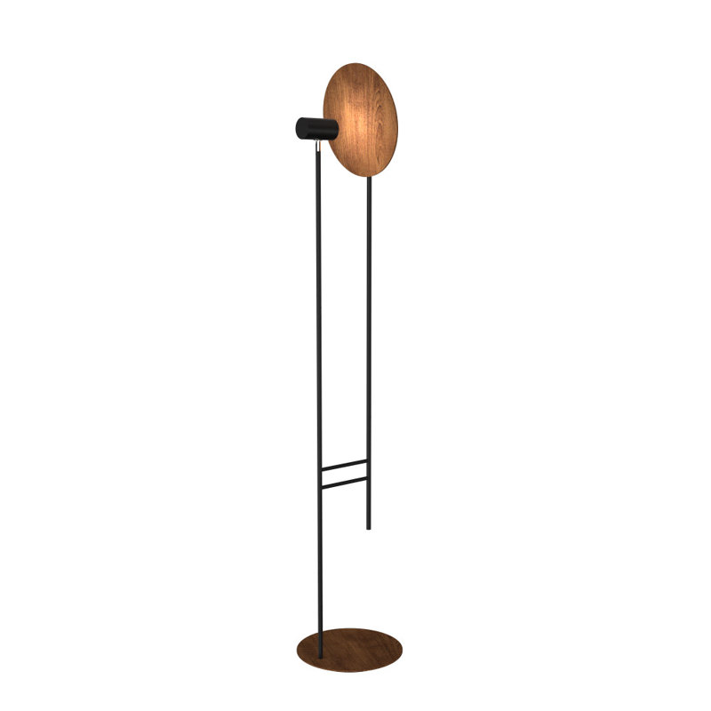 Dot 63.96'' Novelty Floor Lamp, Imbuia