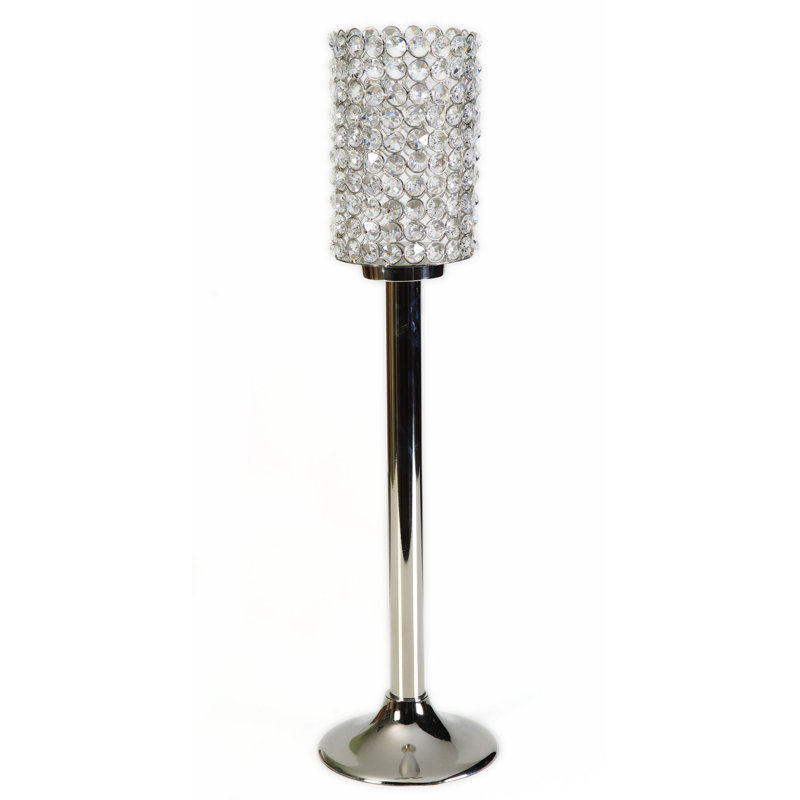 Metal Candelabra, 63cm H x 12cm diameter