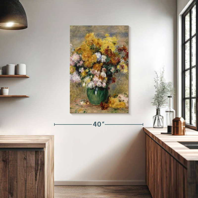 Harnek Bouquet of Chrysanthemums, H 39 po x l 26 po