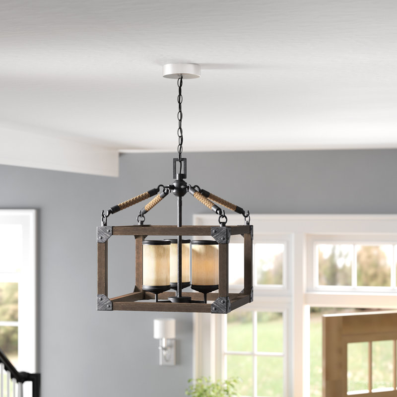Dunning Three Light Chandelier from Generation Lighting 