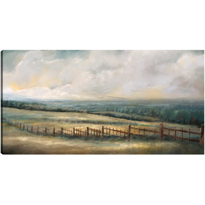 Pastoral View II by Studio Arts Canvas Art Print