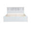 Lit plateforme en bois avec tête de lit multi-rangement, USB et tiroirs-287024640