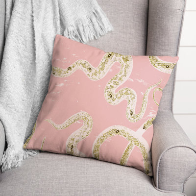 Animal Print Throw Pillow