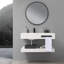 Meuble-lavabo flottant mural 36 po-95031686