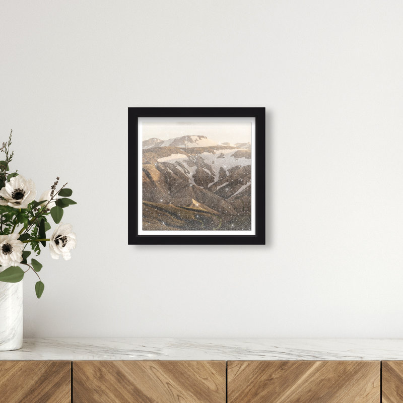 Dream Hills Print by Oliver Gal, 13.5"H x 13.5"W, Black Shadowbox