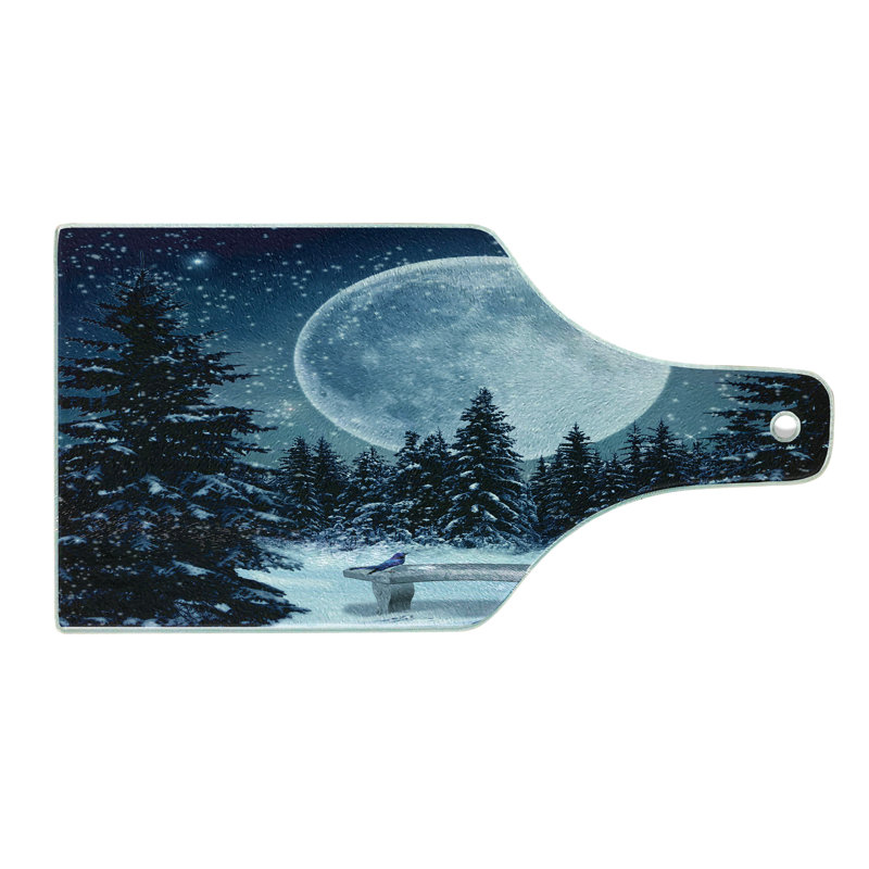 Planche à découper en verre trempé Ambesonne