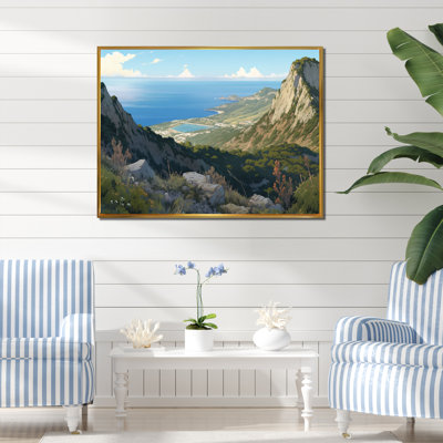 «Rocky Coastal Tones» sur toile
