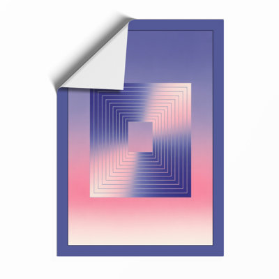 Concentric Tunnels Geometric - Print