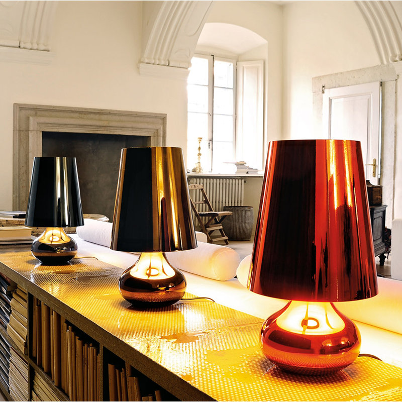 Cindy LED Table Lamp, Platinum