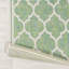 Tapis d'intérieur / extérieur crème / vert Trebol-791335138