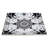 Handmade Reverse Painted Mirror Tray with Beveled Edge-26765766-26765759