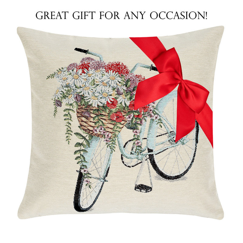 Floral Throw Pillow
