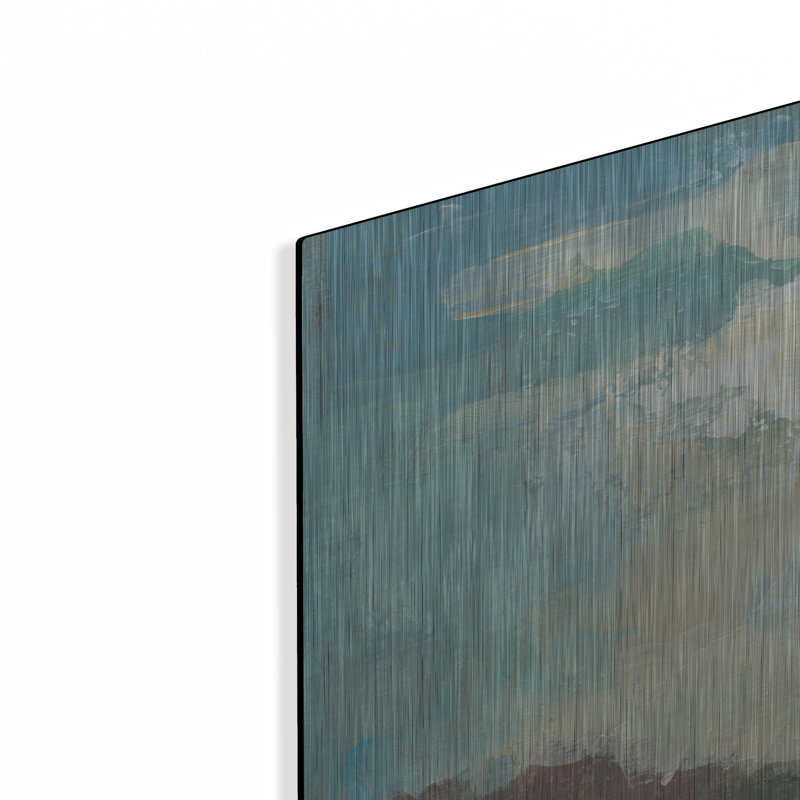 «Mini Landscape» par Silvia Vassileva, art mural en métal, H 36 po x l 36 po