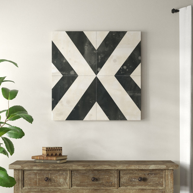 «Midnight Parquet I», impression sur toile, H 36 po x l 36 po
