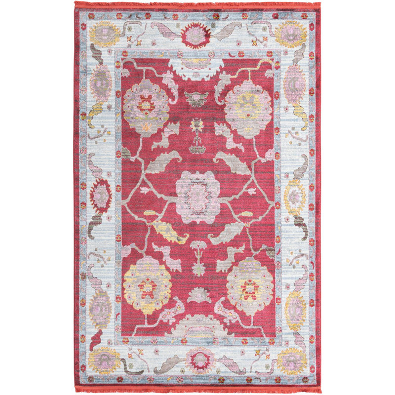 Ikat Indoor Rug, Rectangle 5'5" x 8'