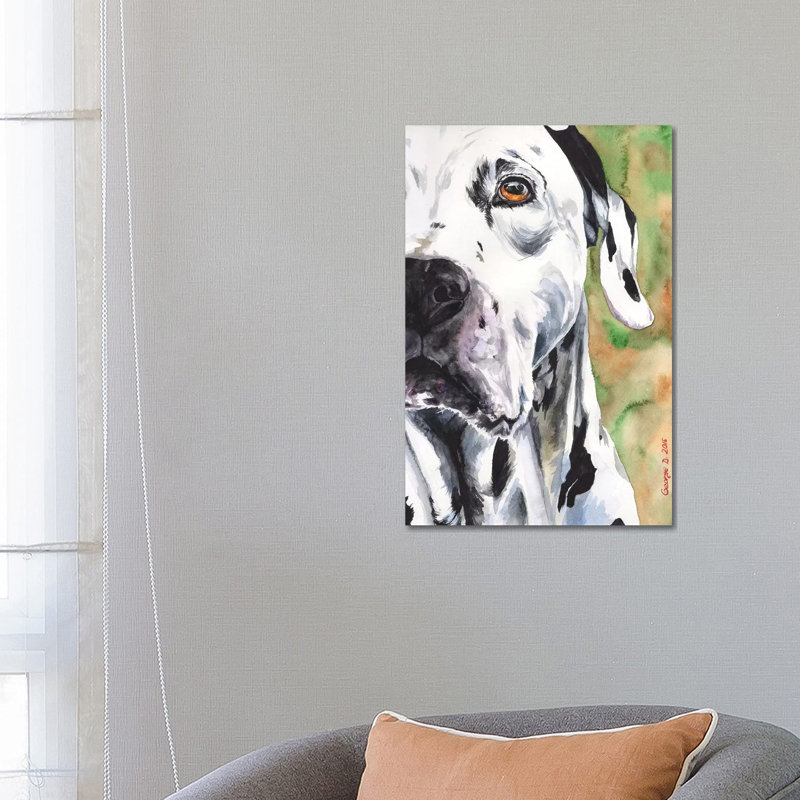 Dalmatian by George Dyachenko - Wrapped Canvas Print, 66.04 cm H x 45.72 cm W x 1.91 cm D