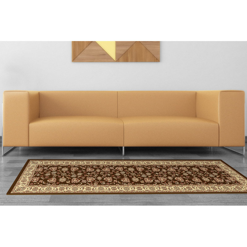 Tapis brun Atterbury, Tapis de couloir : 2 pi 2 po x 7 pi 7 po
