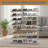 Shoe Rack - 8-Tier Shoe Organizer for Closet, Bathroom, Entryway - Shelf Holds 40 Pairs-84559342
