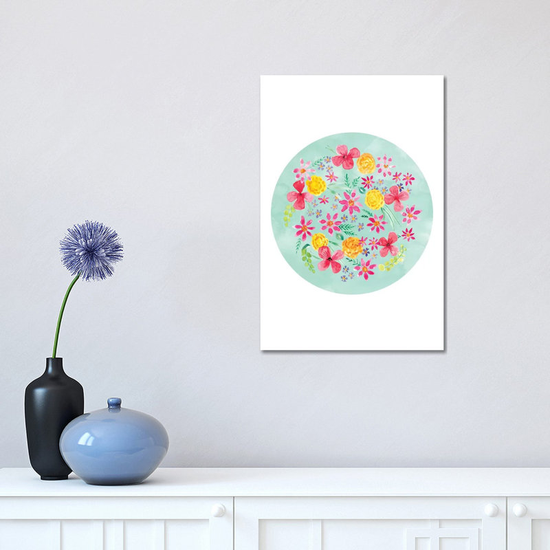 Lush Garden III 1 Piece Wrapped Canvas Painting, 45.72cm H x 30.48cm W x 1.91cm D