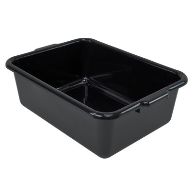 Bussing Tub, flat bottom, polypropylene, NSF, case of 12