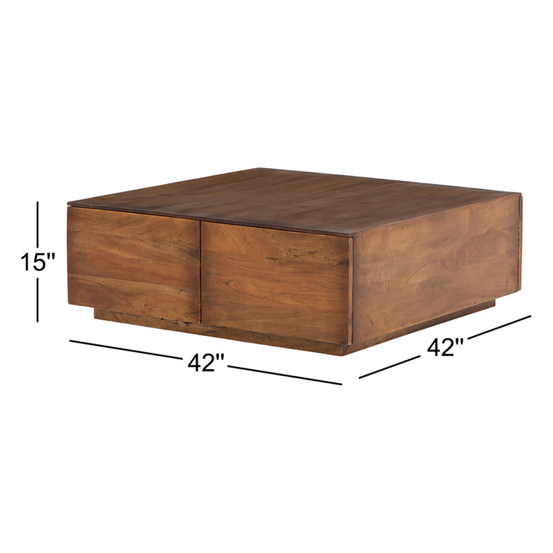 Duncan Solid Wood Coffee Table