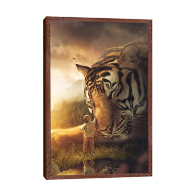 The Giant Tiger 1 Piece Wall Art on Canvas