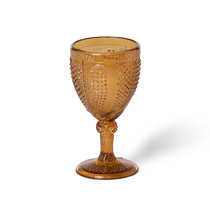 set of 6 solid brass goblets, medieval gothic renaissance style vintage wine  glasses