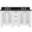 Ensemble de meuble-lavabo double 61 "avec miroir Schreck-1157223988-1157223990