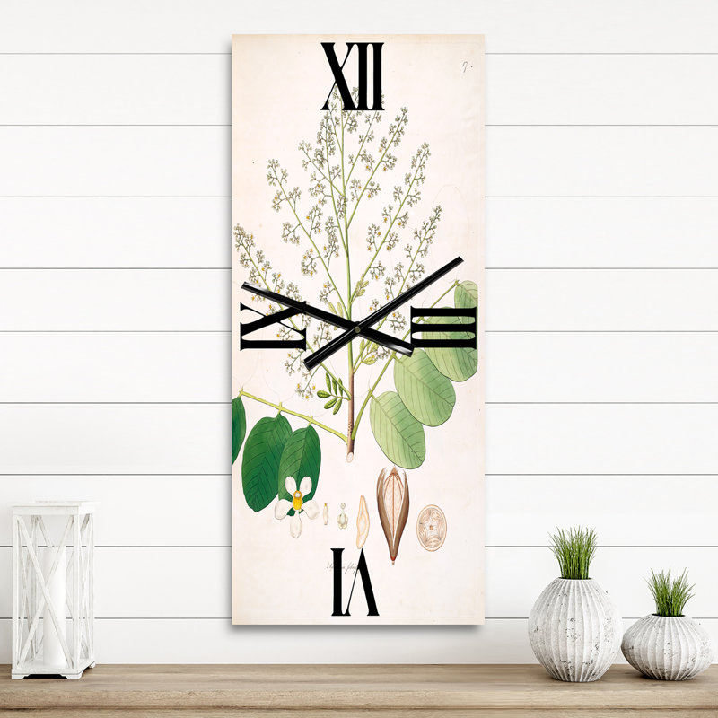 Horloge murale Botanicals, Grand