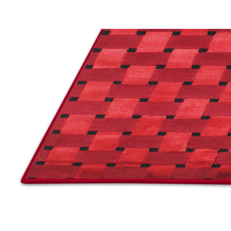 Abstract Indoor Rug, Rectangle 7' x 10'