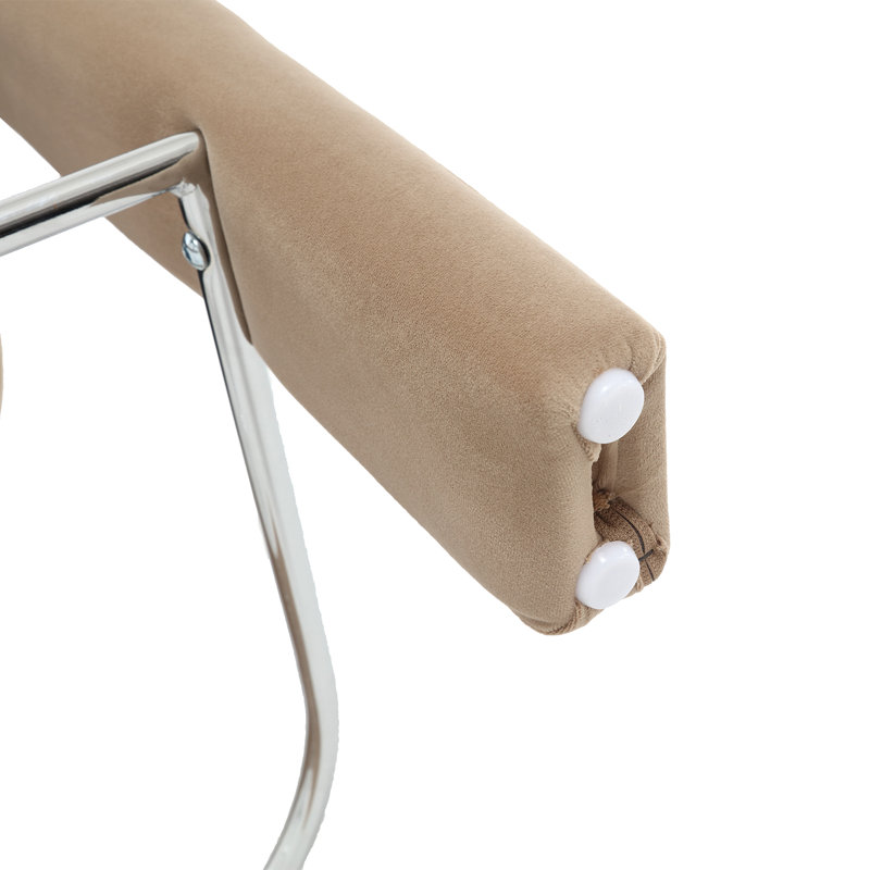 Modern Barrel Counter Chair With Armrests And Stirrups For Kitchen Islands, Bar Bars And Counters Seat Height 26.25”, 1