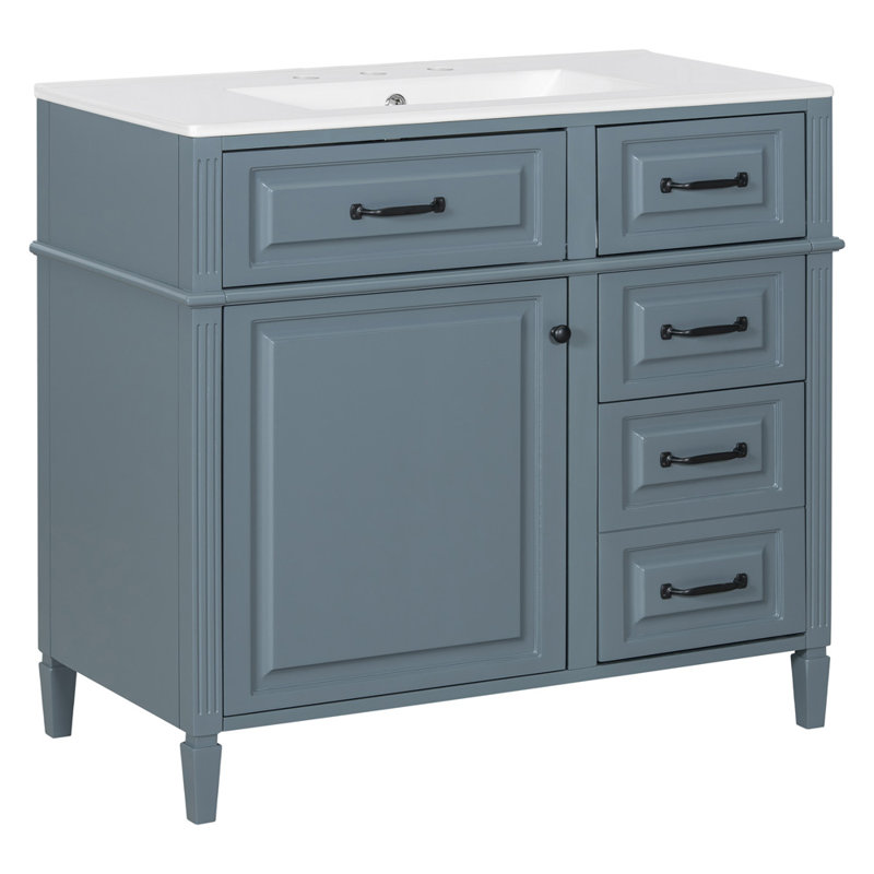 36" Bathroom Vanity with Sink