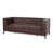Simili cuir brun foncé