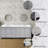Angela 84" Double Bathroom Vanity Set-217019837