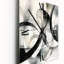 Abstract Neutral XV - Horloge murale abstraite en métal-111741266