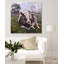 BROWN COW BROWN COW - Unframed Print on Canvas-1229554137-1326880547